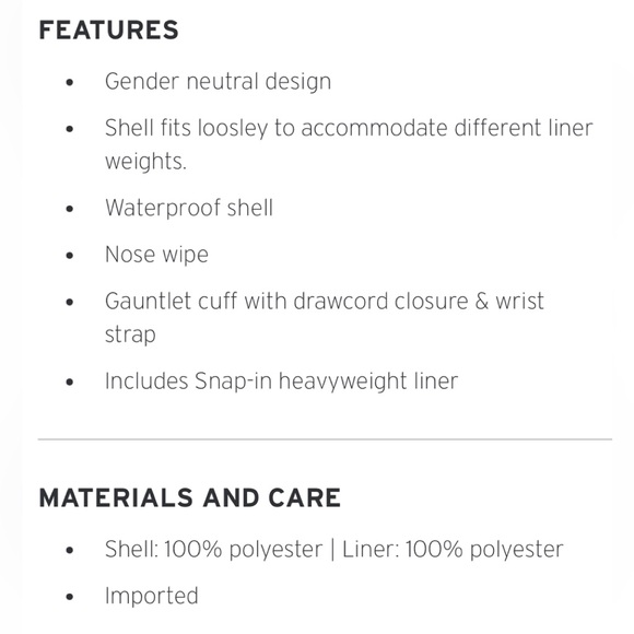 Eddie Bauer Men’s Adventure System gloves large NWT - Picture 2 of 4